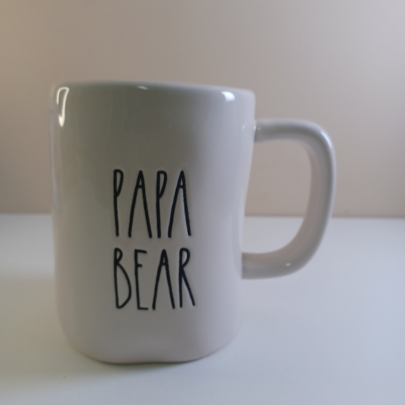 Rae Dunn Papa Bear Tea Coffee Cup Mug - Picture 1 of 5